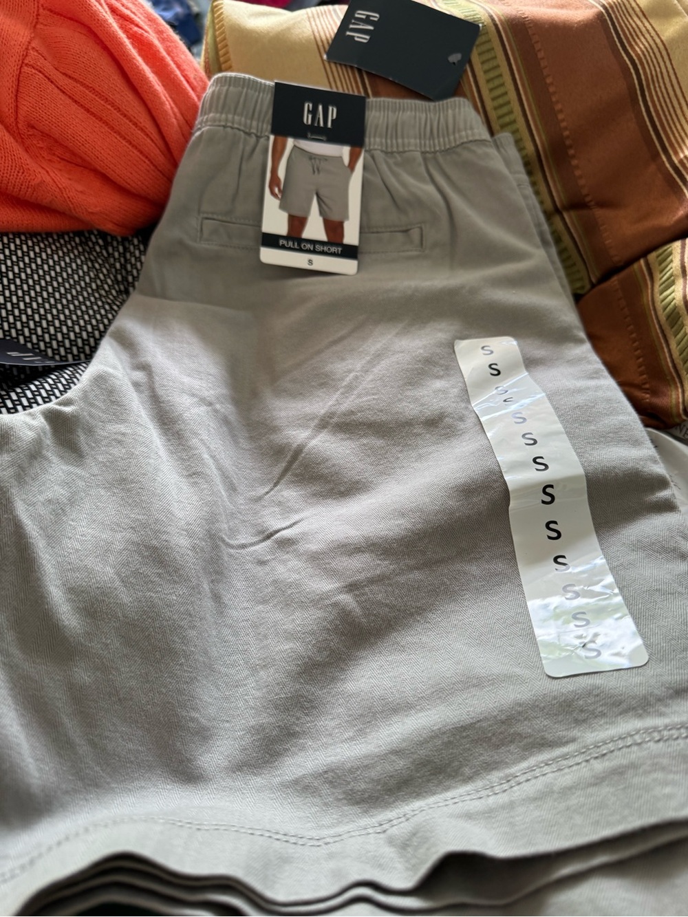 GAP Light Gray Pull-On Shorts